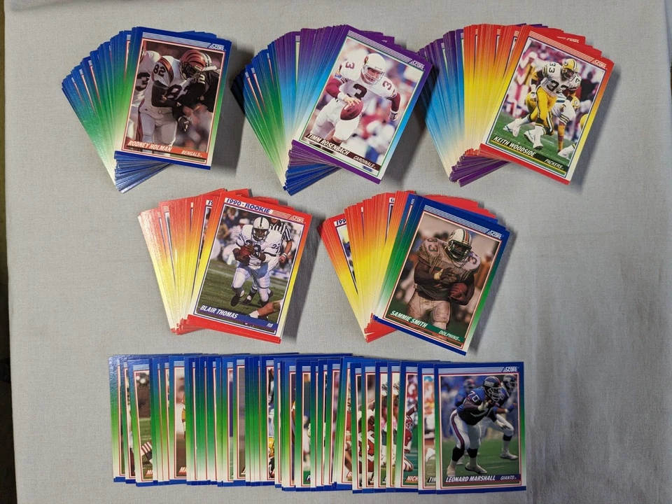 1990 Score Football Card #1 - #375 - - - Pick A Card - - - Complete a Set - Image 1 of 1