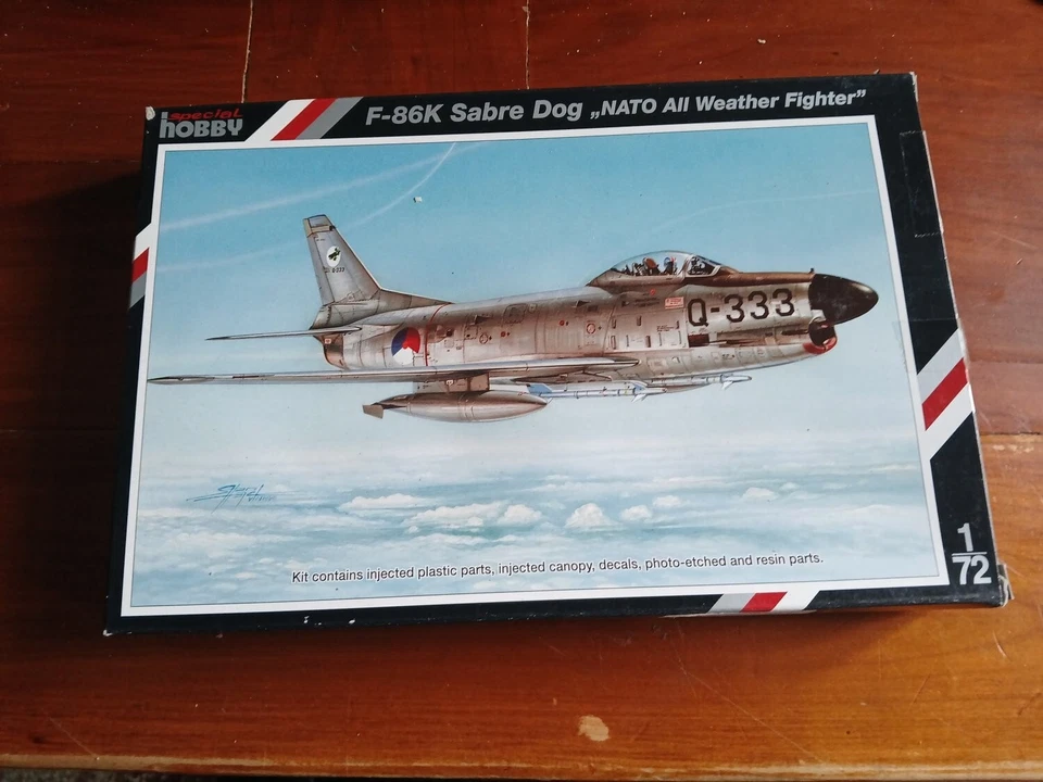 Special Hobby F 86K Sabre 1/72 Aviazione italiana Dutch Norwegian + Resin Part - Immagine 1 di 4