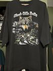 T-Shirt Vintage Sturgis 2000 60. jährlich schwarz Hügel Rallye Biker Wolf 3XL