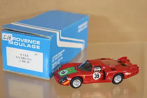 PROVENCE MOULAGE K155 Le MANS 1968 ALFA ROMEO 33/2 I.Giunti N.Galli 4th nj - Picture 1 of 8