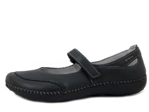 Ballerine Nere Donna Mary Jane in Morbida Pelle con Strap, Walk in the city - Imagen 1 de 4