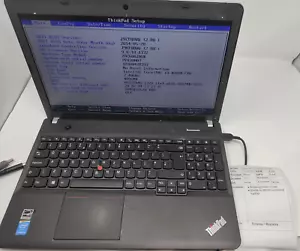 Lenovo ThinkPad Edge E540 Laptop - i3-4000M, 4GB, No SSD - BIOS BOOT, UNTESTED - Picture 1 of 4