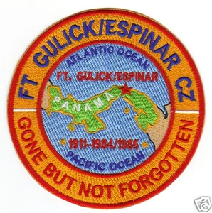 PARCHE POSTAL DEL EJÉRCITO DE ESTADOS UNIDOS, FUERTES GULICK/ESPINAR, ZONA DEL CANAL, DESAPARECIDO PERO NO OLVIDADO Y - Imagen 1 de 1