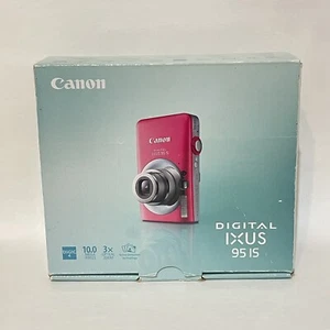 Canon Digital IXUS 95 IS 10.0MP Digitalkamera - Pink - Bild 1 von 12