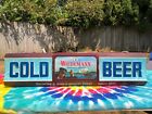Vintage 1960's Wiedemann Cold Beer Steam Ship Paddle Boat Captain Lighted Sign