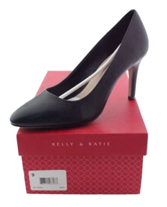 NIB - KELLY & KATIE Women's TIANA Black PUMPS / HEELS - 9 - Picture 1 of 8