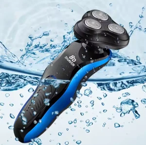 Rasoio Elettrico Uomo 8D Impermeabile 4 IN 1 USB Barba Naso Orecchie Viso - Foto 1 di 10