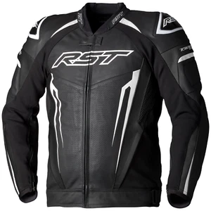 RST Tractech Evo 5 CE Herren Lederjacke - Schwarz / Weiß / Schwarz - Bild 1 von 11