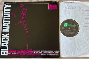 BLACK NATIVITY GOSPEL ON BROADWAY ORIGINAL CAST LP STATESIDE 1962 EX GT BRITAIN - Foto 1 di 3
