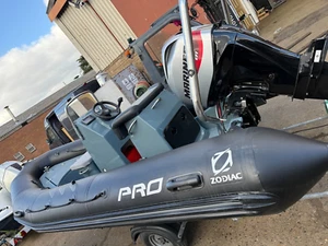 Zodiac PRO 500 5.0M RIB PACKAGE 60HP Mariner EFi Outboard & Trailer - Picture 1 of 9