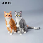 JXK 1/6 British Shorthair Thumb Up Cat Figure Cute Pet Animal Model Collection