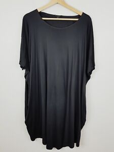 [ COS ] Womens Black Tunic Dress w/ side pockets | Size L or AU 14