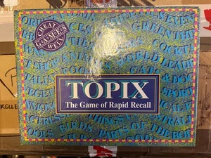 TOPIX - The Game of Rapid Recall By Cheatwell Games (1992 Version) Never Used - Picture 1 of 3