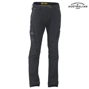 Bisley BPC6331 Flex & Move Stretch Utility Cargo Pant Black - Picture 1 of 2