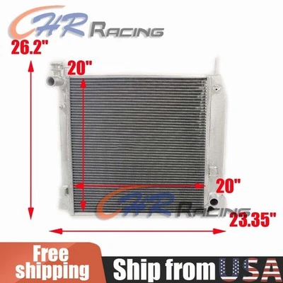 Radiador de aluminio PARA Isuzu D-Max 08 encendido; Holden Rodeo RA 03-08 3,6 L V6 gasolina MT Foto 1 de 4