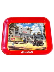 Coca Cola Tray All Aboard Wilson's Groceries 13"x11" - Picture 1 of 4