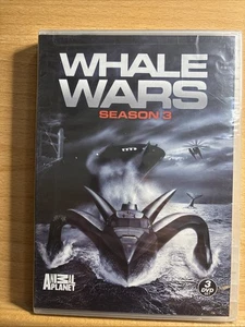 Whale Wars: Complete Season 3 (DVD, 3-Disc Set) RARE OOP HTF BRAND NEW SEALED - Bild 1 von 2