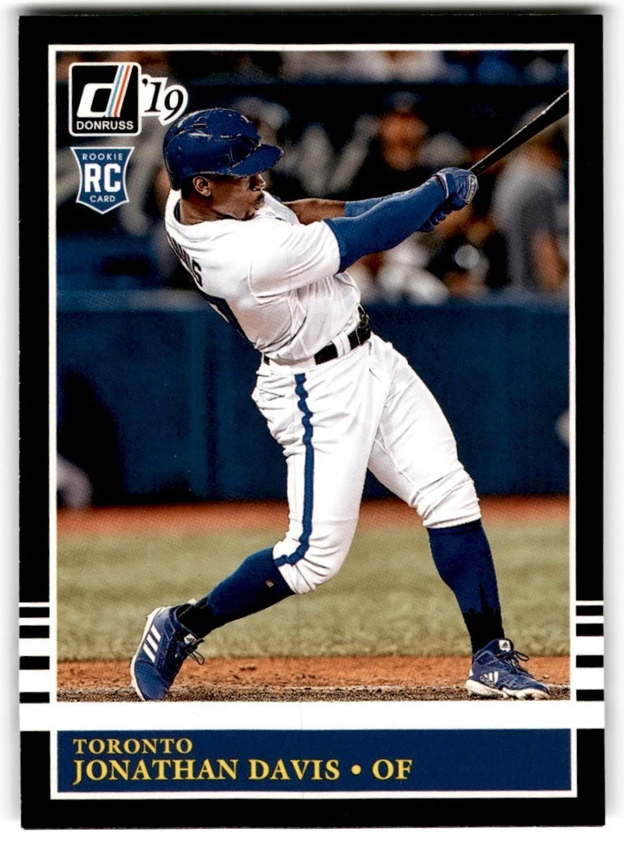 Jonathan Davis 2019 Donruss Rookie #221 Toronto Blue Jays - Image 1 of 2