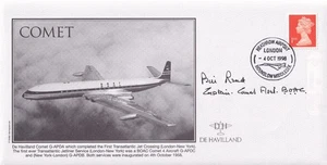 Comet Signed by W (Bill) Read Battle of Britain Pilot  Flown in Concorde. - Picture 1 of 1