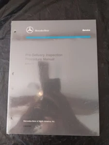 1994 Mercedes OEM Pre Delivery Inspection Edition C Service Book Repair Manual - Bild 1 von 2
