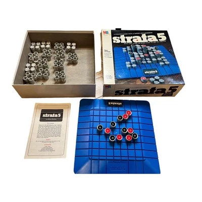 Milton Bradley Strata5 Vintage 1984 Game Complete STRATA 5 Strategy - Image 1 of 4