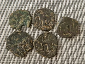 MONEDAS ESPAÑOLAS ANTIGUAS DE BRONCE - Imagen 1 de 6