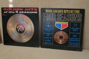 Golden Hits / More, by The Four Seasons vinyl - 12" LPs 1963 / 1964 Vee Jay - Picture 1 of 13