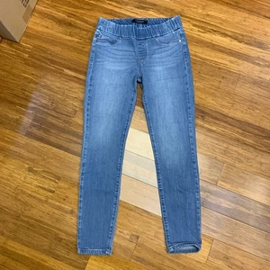 Liverpool Jeans Light Blue Denim Pull On Jegging Pants Women Size 6 Ankle Stretc - Picture 1 of 8