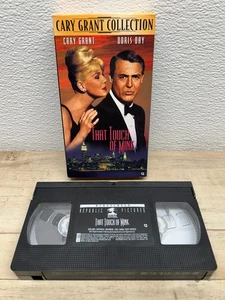 Vtg "That Touch Of Mink" 1962 VHS Movie With Cary Grand And Doris Day - Picture 1 of 9