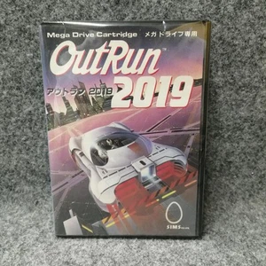 SIMS OUTRUN 2019 Out Run SEGA Mega Drive - Japan Retro Game - Picture 1 of 8