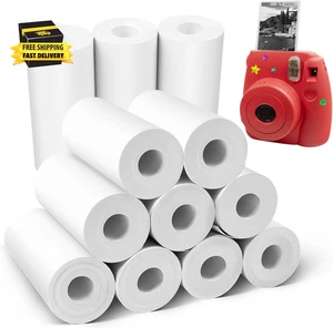12 Rolls Kids Camera Instant Print, HD Paper Camera, 57 X 25Mm Thermal Print Pap - Picture 1 of 7