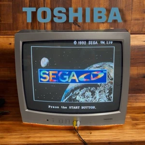 🔥Toshiba 19" 19A25 Retro Gaming CRT TV (NO REMOTE) - Picture 1 of 9