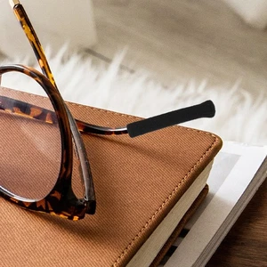 8 Piezas Antideslizantes Gafas Cubierta Almohadillas para las Orejas Anteojos Simple Puntas Manga - Imagen 1 de 12