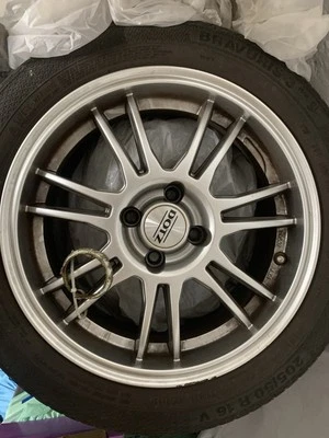 4 X Alu Felge Mit Sommer Reifen Und Mit ABE Für Verschiedene Auto 265 €VB - Bild 1 von 4