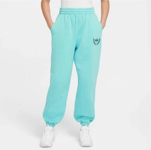 🌸NEW🌸 Girls Size XL Nike Sportswear Vintage Logo Club Oversized Fleece Pants - Picture 1 of 6