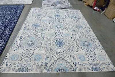 CREAM / LIGHT GREY 8' X 10' Back Stain Rug, Reduced Price 1172601378 MAD600C-8 - Image 1 of 4
