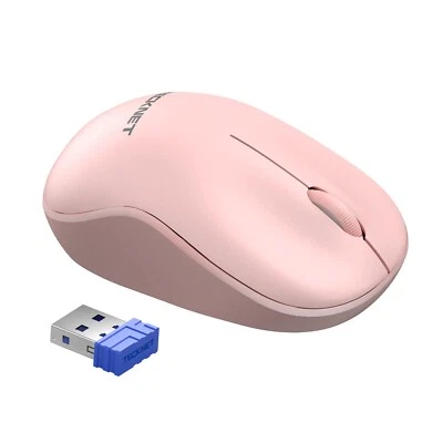 TeckNet 2.4G Omni Small Portable Wireless Optical Mouse with USB Nano Ewm01233 - Image 1 of 4
