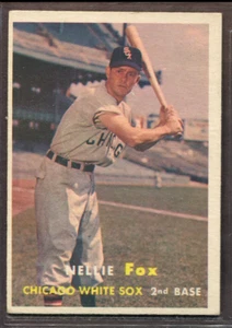 1957 Topps Set-Break #38 Nellie Fox en muy buen estado-en muy buen estado *Jaysace* - Imagen 1 de 2