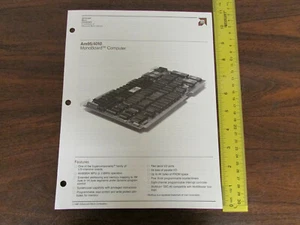 AMD Am95/4010 MonoBoard Single Board Computer Orig. Manual/Brochure 1980 8pp - Picture 1 of 1