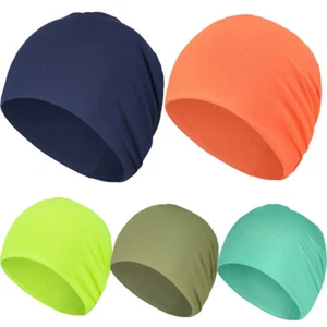 Men Women Winter Thermal Windproof Cycling Skull Cap Helmet Liner Beanie Hat US - Picture 1 of 47