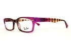 Brand New Ray Ban Rb 5150 5489 Purple Brown Authentic Rx Eyeglasses 48-19-135 Mm