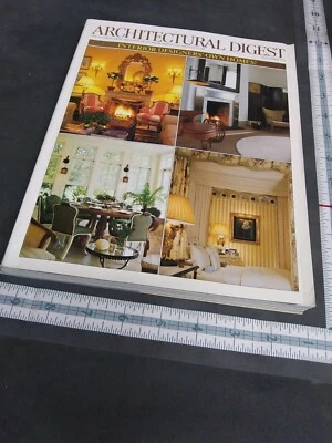 Architectural Digest Magazine 1999 September Fine Interior Design Decorating - Image 1 of 4