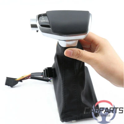 Transmisión automática electrónica LED palanca de cambios + polaina para Audi A6 2005-11 Foto 1 de 4