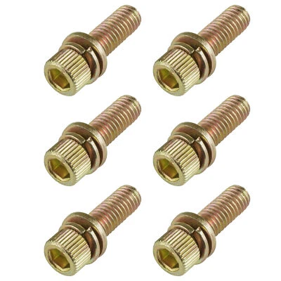 6 pernos de colector de escape pernos tornillo para Polaris RZR XP / XP 4 1000 2014-2018 Foto 1 de 4