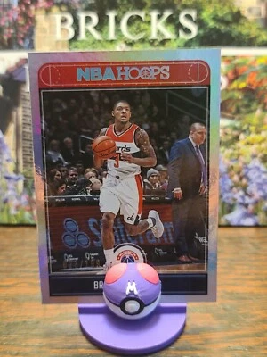 Bradley Beal #245 2017-18 Hoops Washington Wizards silver /199 - Image 1 of 2