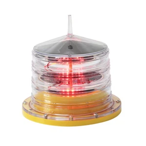 GMET Solar Powered Aviation Obstruction Light for Antena-Tower-H.Building-Cranes - Picture 1 of 7