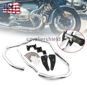 Protector de barra de choque de carretera cromado inoxidable para BMW R18 2020 2021 - Imagen 1 de 12