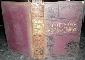 Poetical Works of Sir WALTER SCOTT 1892 Flodden Field LADY of LAKE Last Minstrel - Imagen 1 de 1