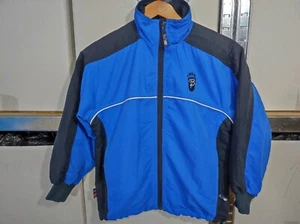 Bjorn Daehlie Blue Ski Jacket Size 128 / 8 Year Old Mesh Full Zip Cross Country - Picture 1 of 14
