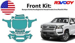 For Nissan Frontier S SL SV 2025 Front Paint Protection Film PreCutKit PPF - Picture 1 of 7